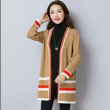 小香風(fēng)長款開衫